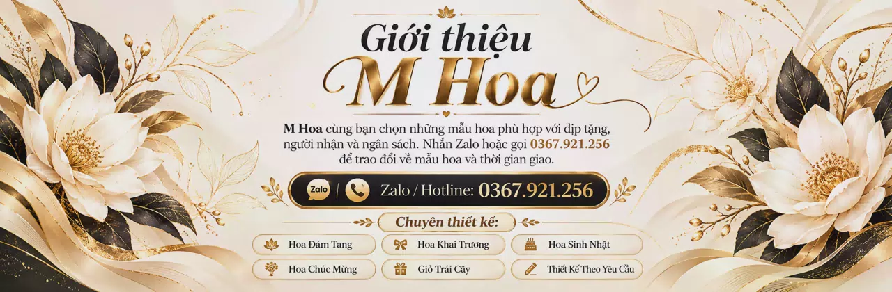 Ảnh bìa Shop hoa tươi Xã Nhơn Mỹ An Giang - Gửi lời chúc bằng sắc hoa